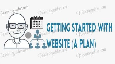 Getting Started With Website (A Plan)