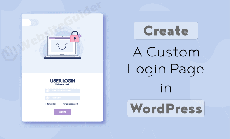 create a custom login page in wordpress without plugin
