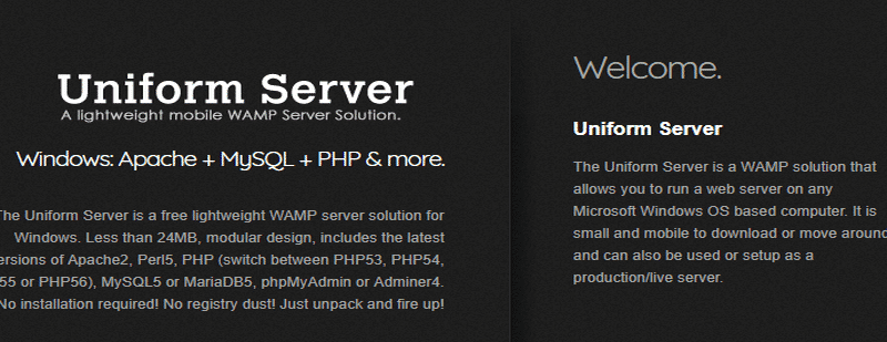 5 Best Local PHP Development Servers For Windows(Uniform Server)